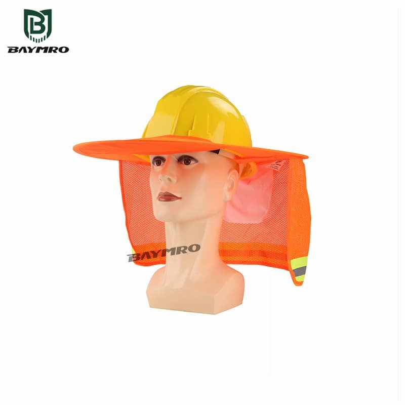 HEP202 Hard Hat Visors with Neck Shades